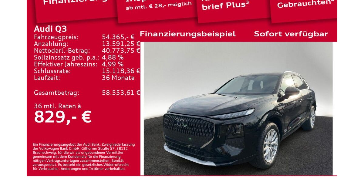 Audi Q3 6.001 km 51.500 &euro; Berlin 12489