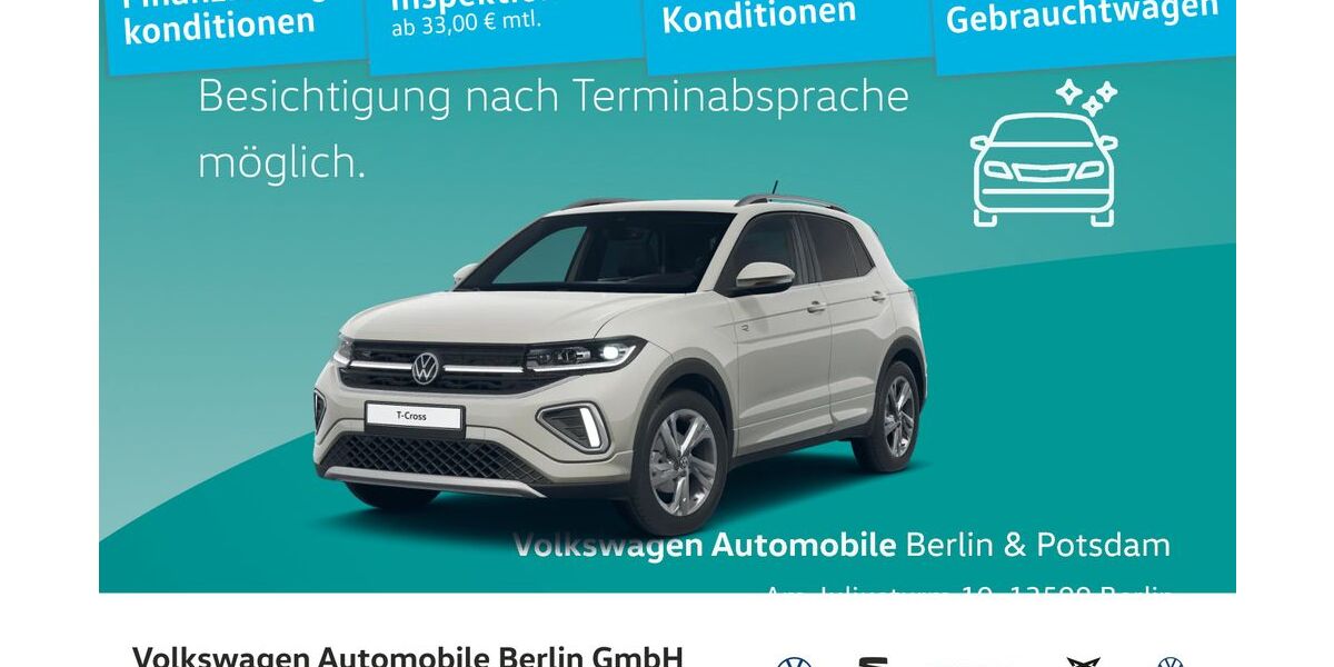 VW T-Cross 25.990 km 23.950 &euro; Berlin 13599