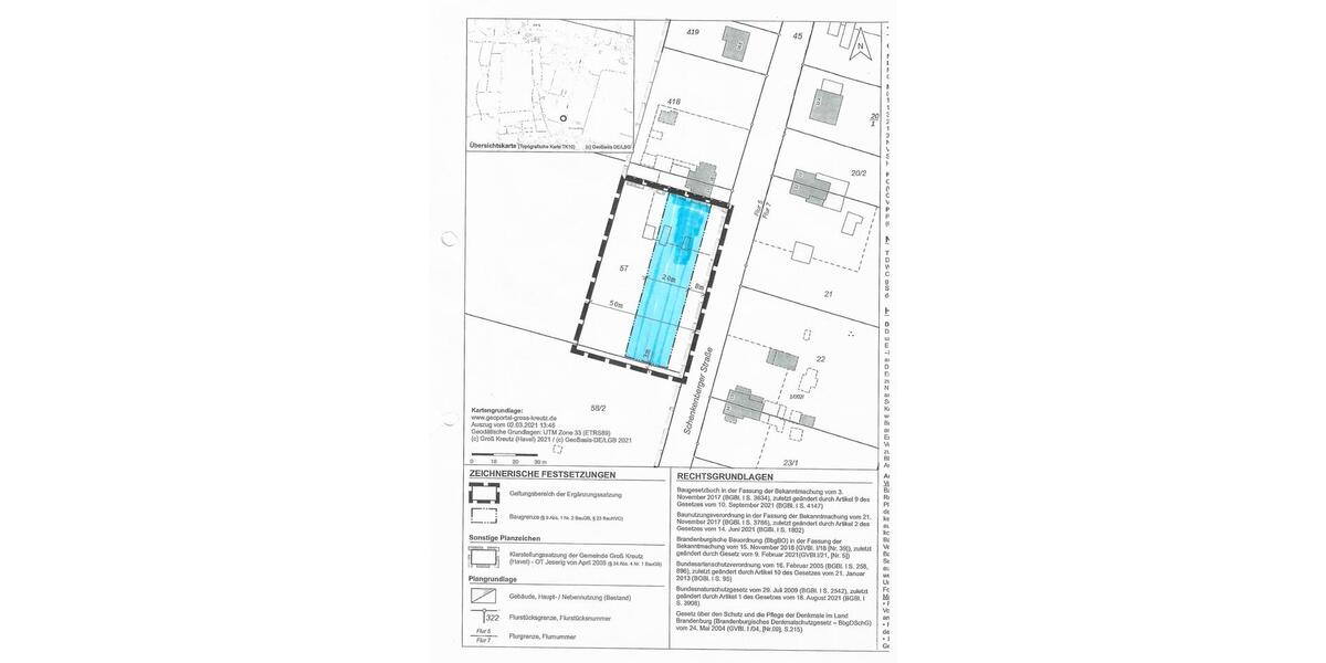Grundstück Groß Kreutz (Havel) - 159.900&euro; | Angebot:9515965