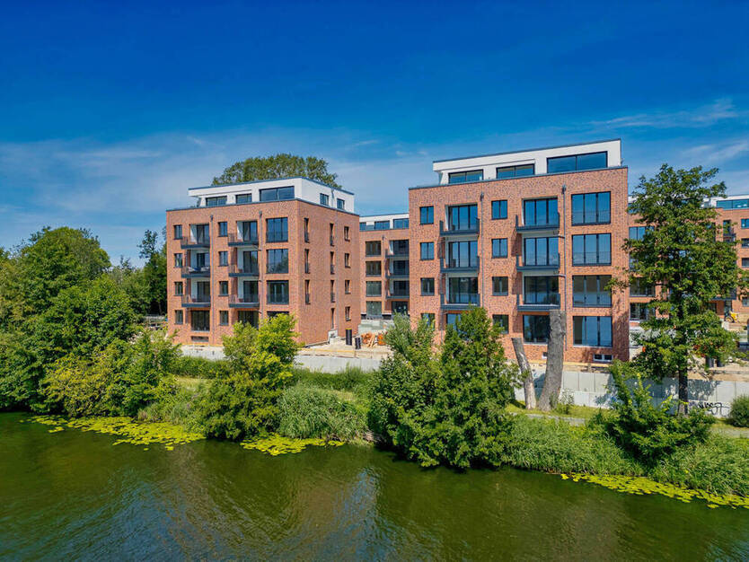 Ihr Büro direkt am Wasser: Effiziente Büroflächen in Neubau-Quartier auf Eiswerder+ TOP-Ausstattung
