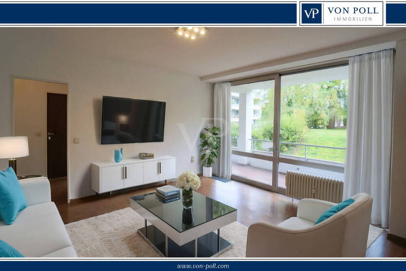 Moderne ZweiZimmerwohnung mit Süd-Loggia am Fischtalpark