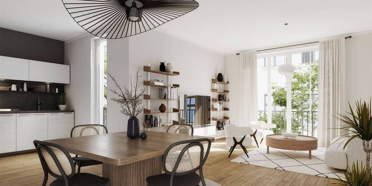 Etagenwohnung Berlin Charlottenburg - 3 Zimmer, 92 m&sup2;, 955.000&euro; | Angebot:26595134