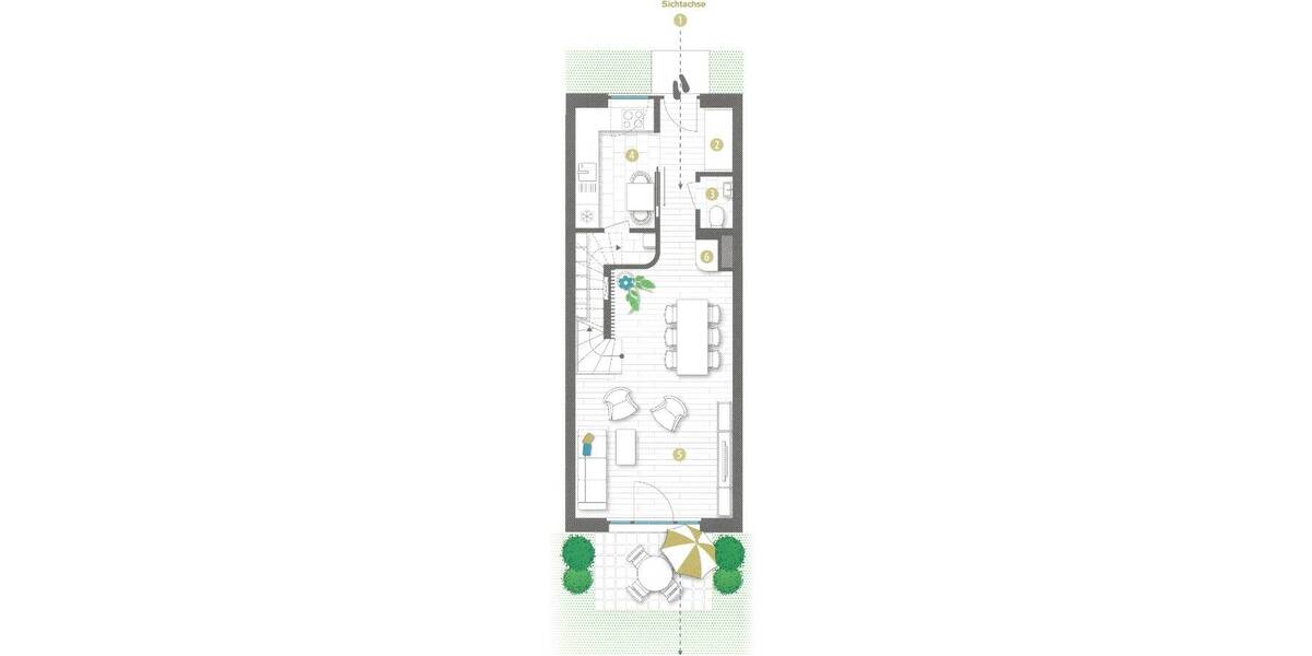 Reihenmittelhaus Wustermark Elstal - 5 Zimmer, 120 m&sup2;, 1.508&euro; | Angebot:26816466