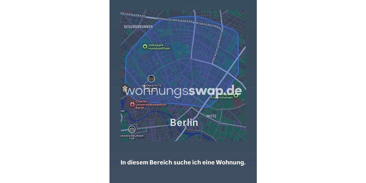 Etagenwohnung Berlin Kreuzberg - 2 Zimmer, 53 m&sup2;, 945&euro; | Angebot:25921819