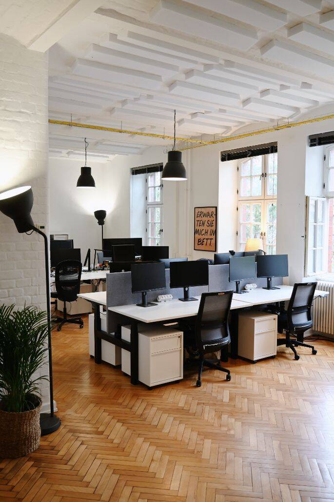 HexaSpace - Industrieloft mit Garten - Südseite - All-in-Miete
