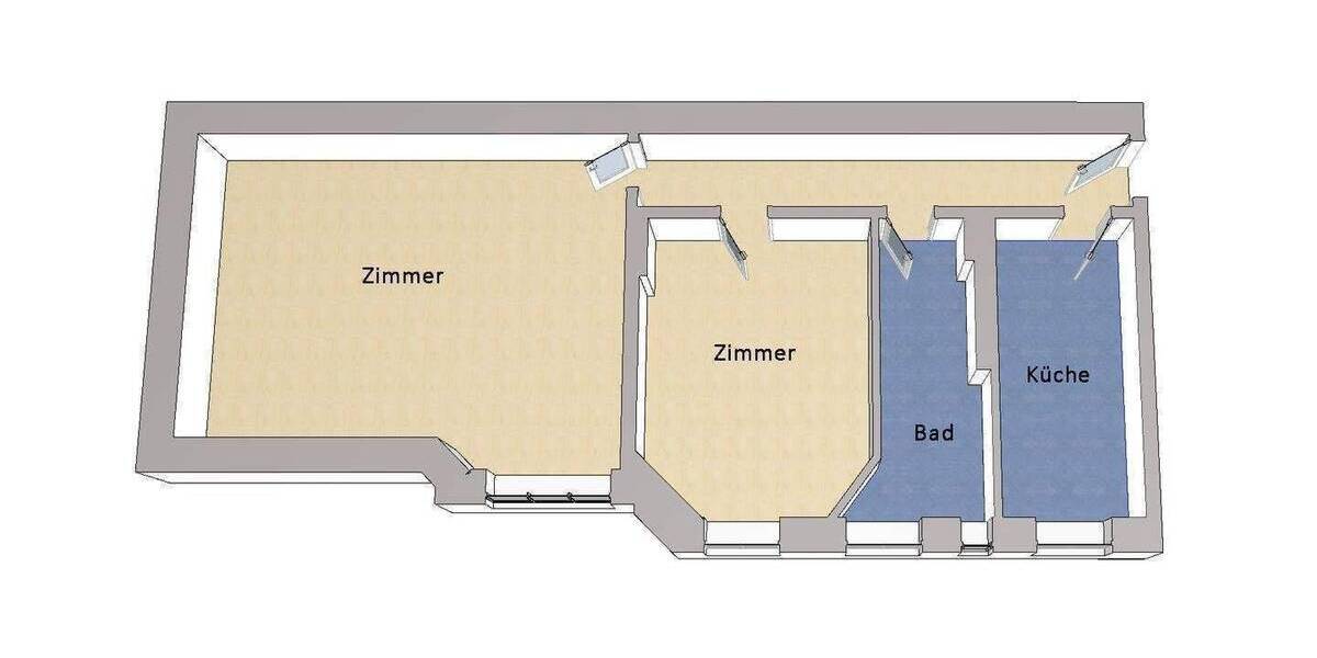  2 zimmer