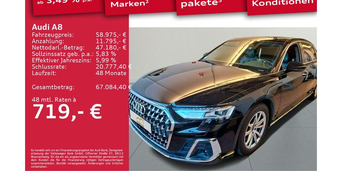 Audi A8 71.442 km 58.975 &euro; Berlin 13088