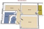 Etagenwohnung Potsdam Drewitz - 3 Zimmer, 61 m&sup2;, 199.000&euro; | Angebot:26677423