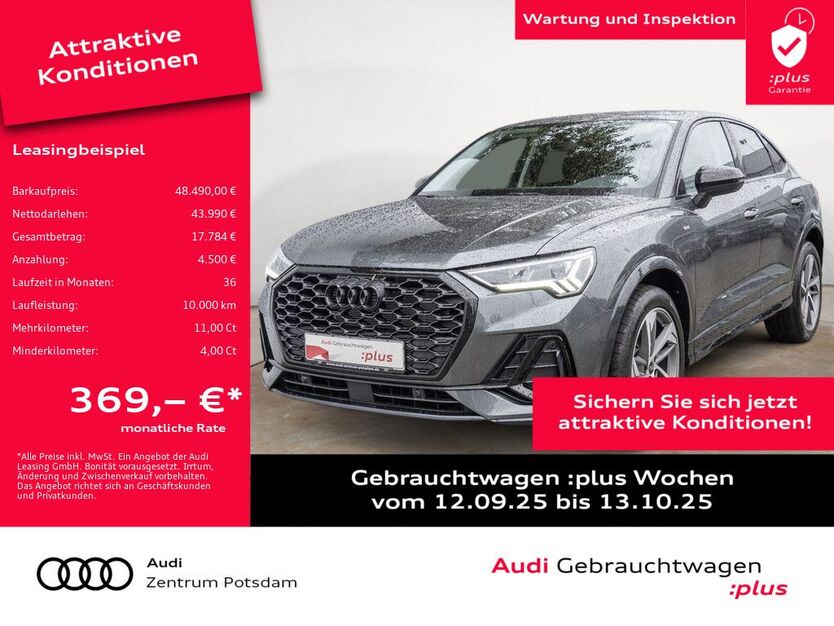 Audi Q3 8.968 km 47.998 € Potsdam 14482