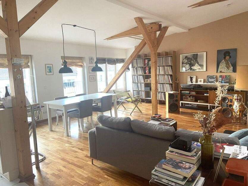 Dachgeschoss Wohnung mit Panorama im Zentrum Berlins nahe Warschauer Brücke - 3 zimmer