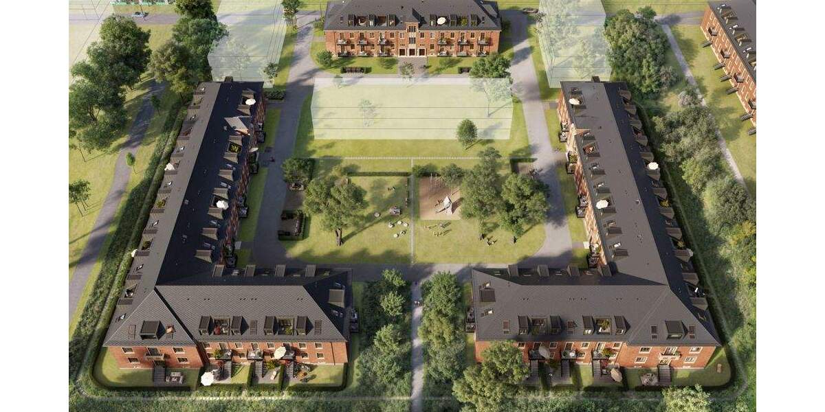 Etagenwohnung Potsdam Krampnitz - 2 Zimmer, 57 m&sup2;, 473.000&euro; | Angebot:25756118