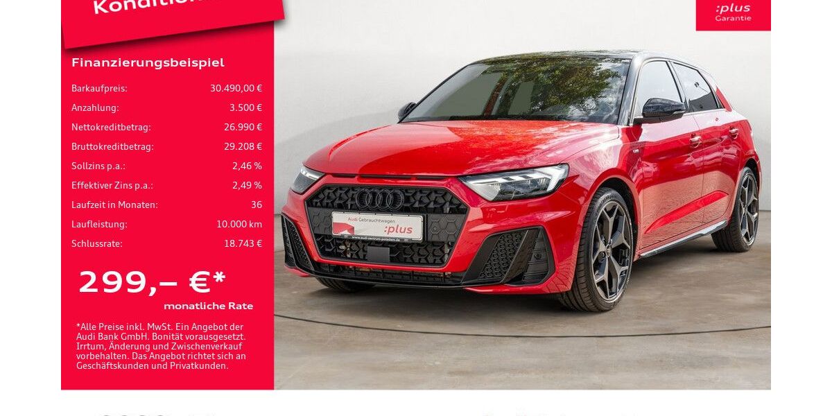 Audi A1 18.394 km 30.490 € Potsdam 14482