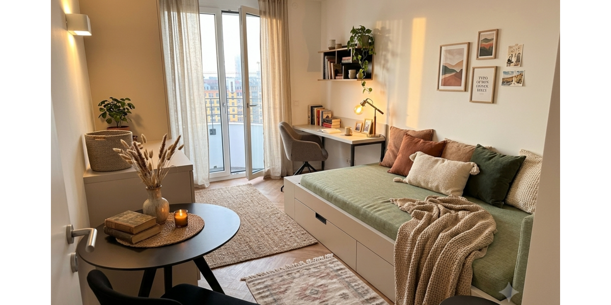 Etagenwohnung Berlin Friedrichshain - 1 Zimmer, 23 m&sup2;, 662&euro; | Angebot:27130973