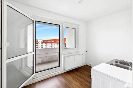 Helle 1-Zimmer-Wohnung mit Balkon - perfekt für Singles oder Pendler!
