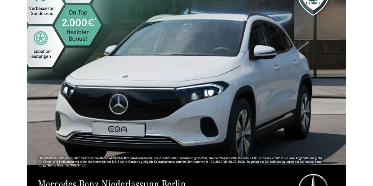 Mercedes-Benz EQA 3.294 km 33.490 &euro; Berlin 12681
