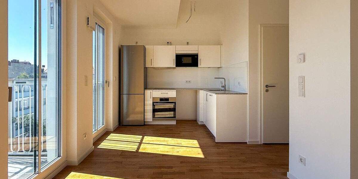 Helle 1-Zimmerwohnung, ruhige Seitenstraße mit urbanem Stadtblick 1 zimmer