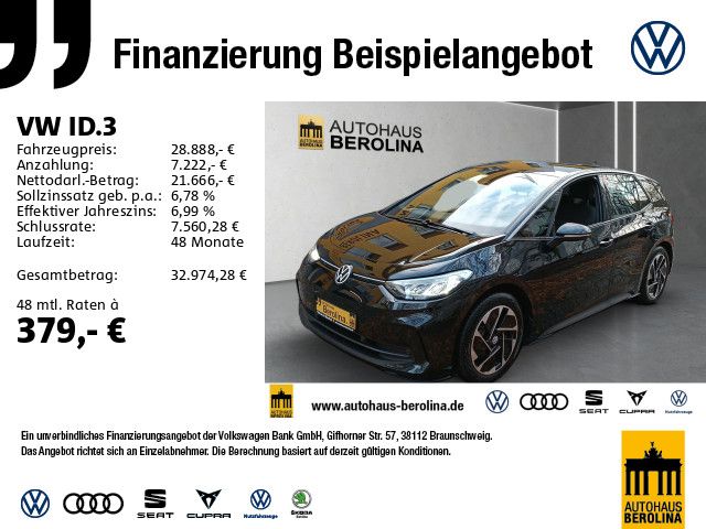 VW ID.3 18.076 km 28.888 € Berlin 10709