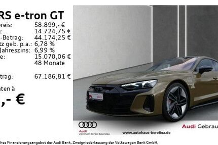 Audi RS e-tron GT 60.469 km 58.899 &euro; Berlin 13581