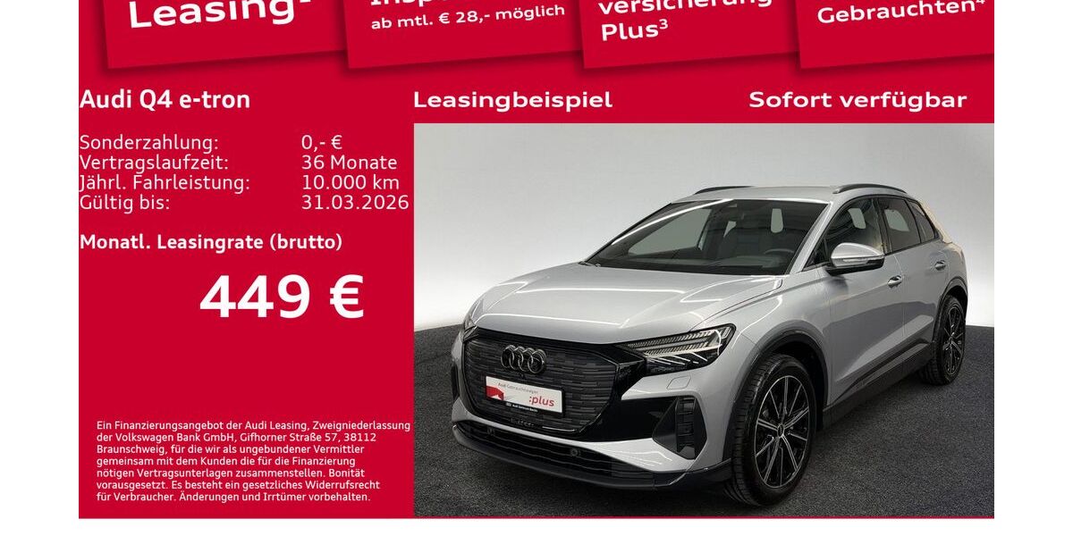 Audi Q4 e-tron 7.300 km 43.000 &euro; Berlin 10587
