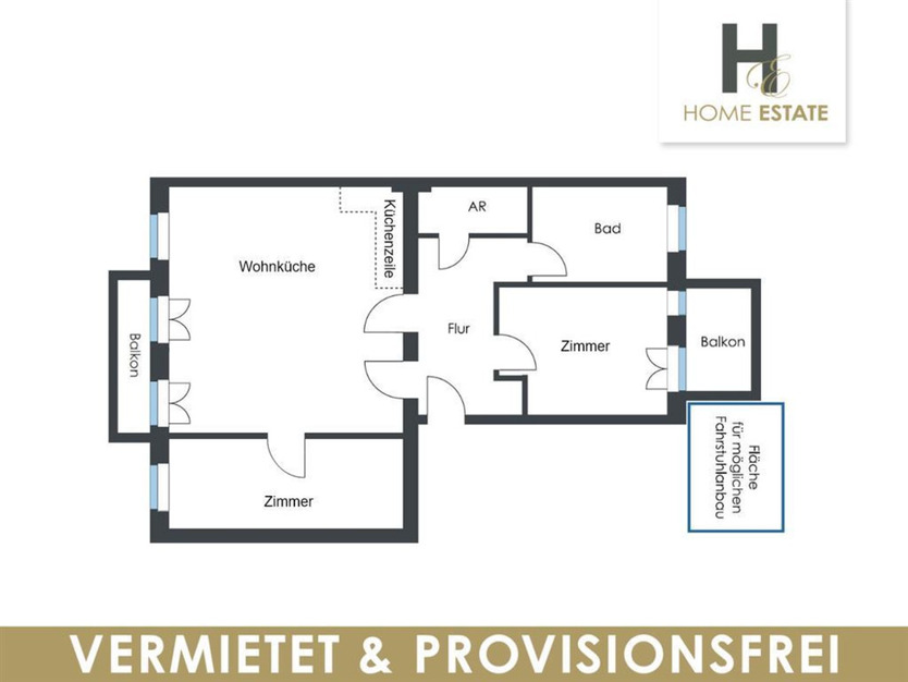 Wohnung zum Kaufen in Berlin 450.000 € 90 m²