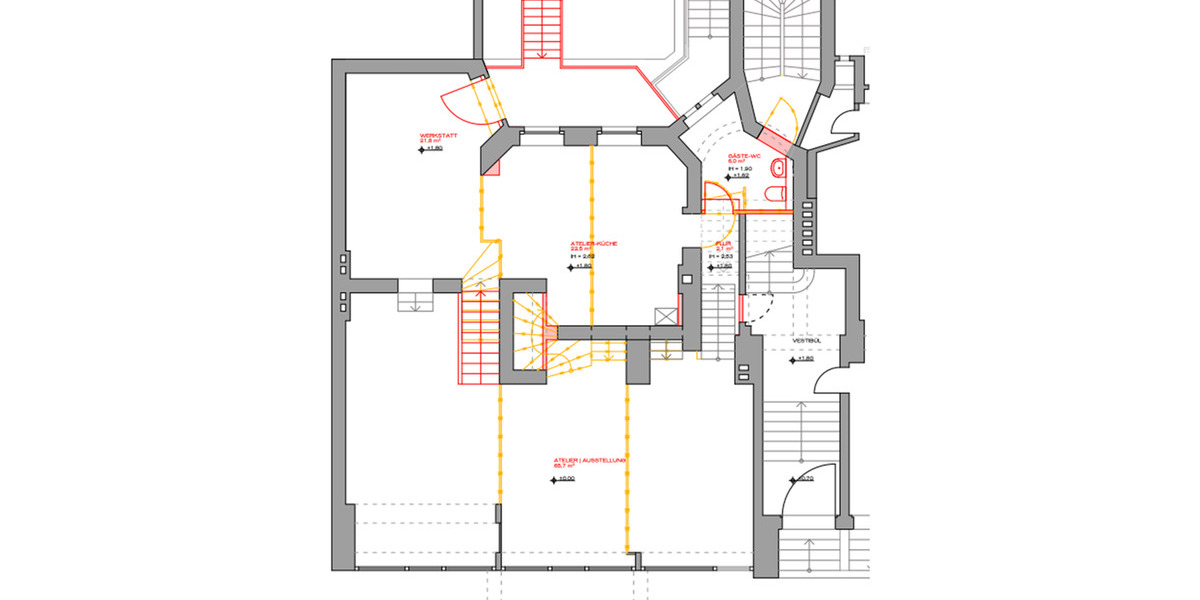 Gewerbeobjekt Berlin Friedenau - 1 Zimmer, 649.000&euro; | Angebot:26874131