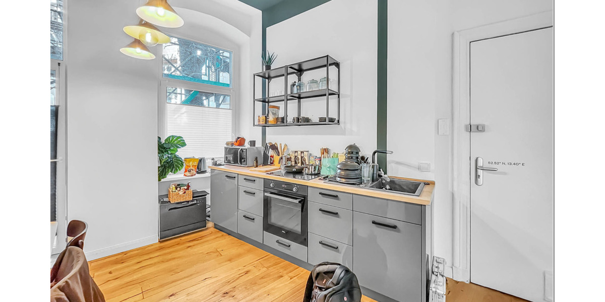 Etagenwohnung Berlin Wilmersdorf - 2 Zimmer, 43 m&sup2;, 1.350&euro; | Angebot:25267977