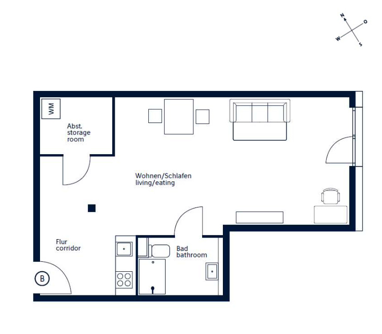 Paketverkauf: 5 Neubau Apartments in sehr guter Lage zimmer
