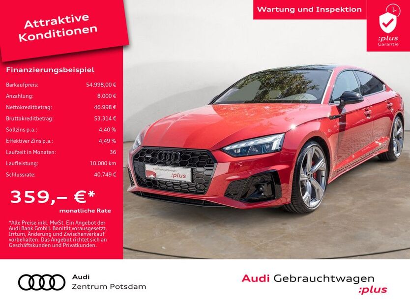 Audi A5 2.965 km 54.998 € Potsdam 14482