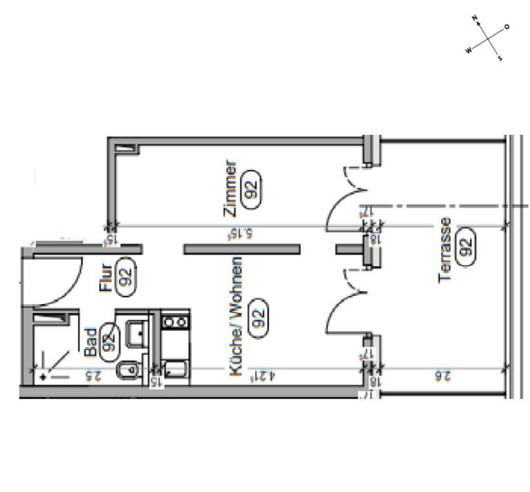 Paketverkauf: 5 Neubau Apartments in sehr guter Lage zimmer