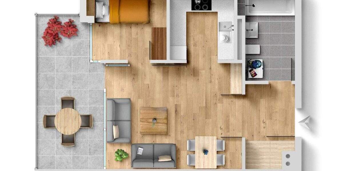 Etagenwohnung Berlin Friedrichshain - 1 Zimmer, 44 m&sup2;, 249.000&euro; | Angebot:25814940