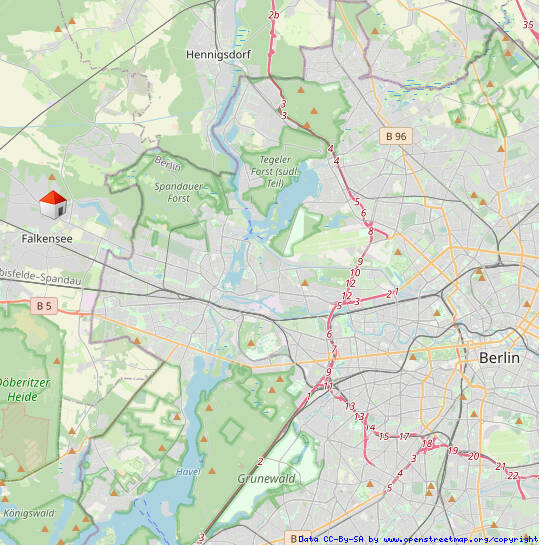 Etagenwohnung Falkensee - 2 Zimmer, 50 m&sup2;, 376.450&euro; | Angebot:26308730