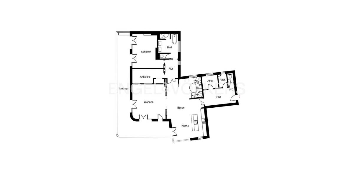 Etagenwohnung Berlin Mitte - 5 Zimmer, 348 m&sup2;, 7.450.000&euro; | Angebot:26865566