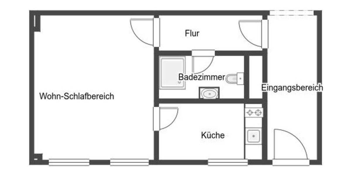 Einfamilienhaus Berlin Tempelhof - 1 Zimmer, 169.000&euro; | Angebot:25649670