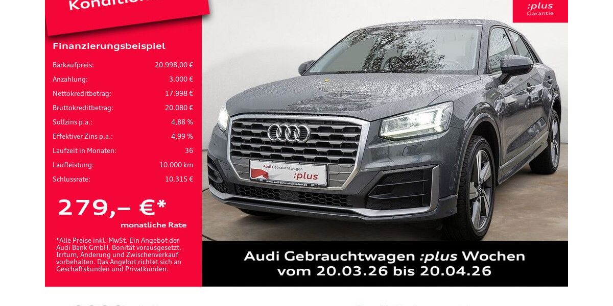 Audi Q2 73.203 km 19.970 &euro; Potsdam 14482