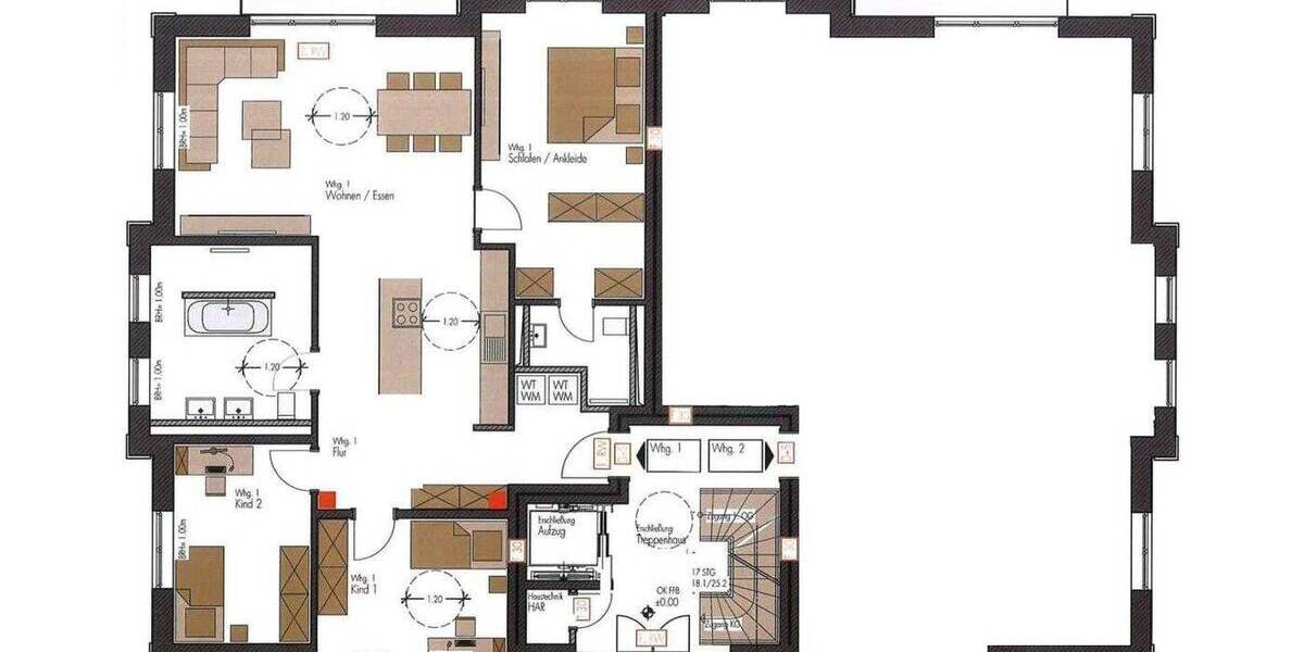 Terrassenwohnung Brandenburg - Potsdam Nauener Vorstadt - 4 Zimmer, 125 m&sup2;, 2.390&euro; | Angebot:26886502