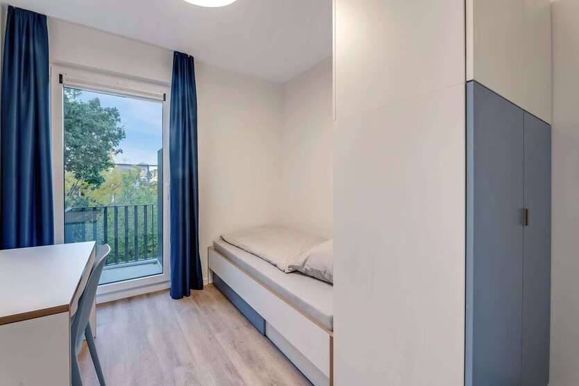 Wohnung zum Mieten in Berlin 344,20 € 17.7 m² 1 zimmer