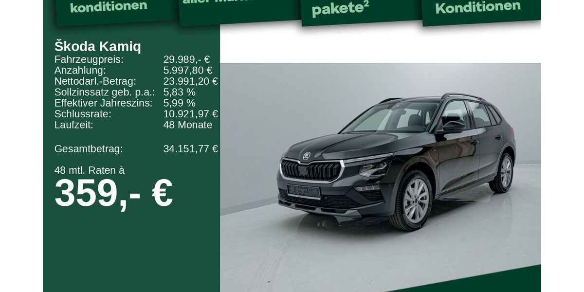 Skoda Kamiq 10.000 km 29.989 € Berlin 13088