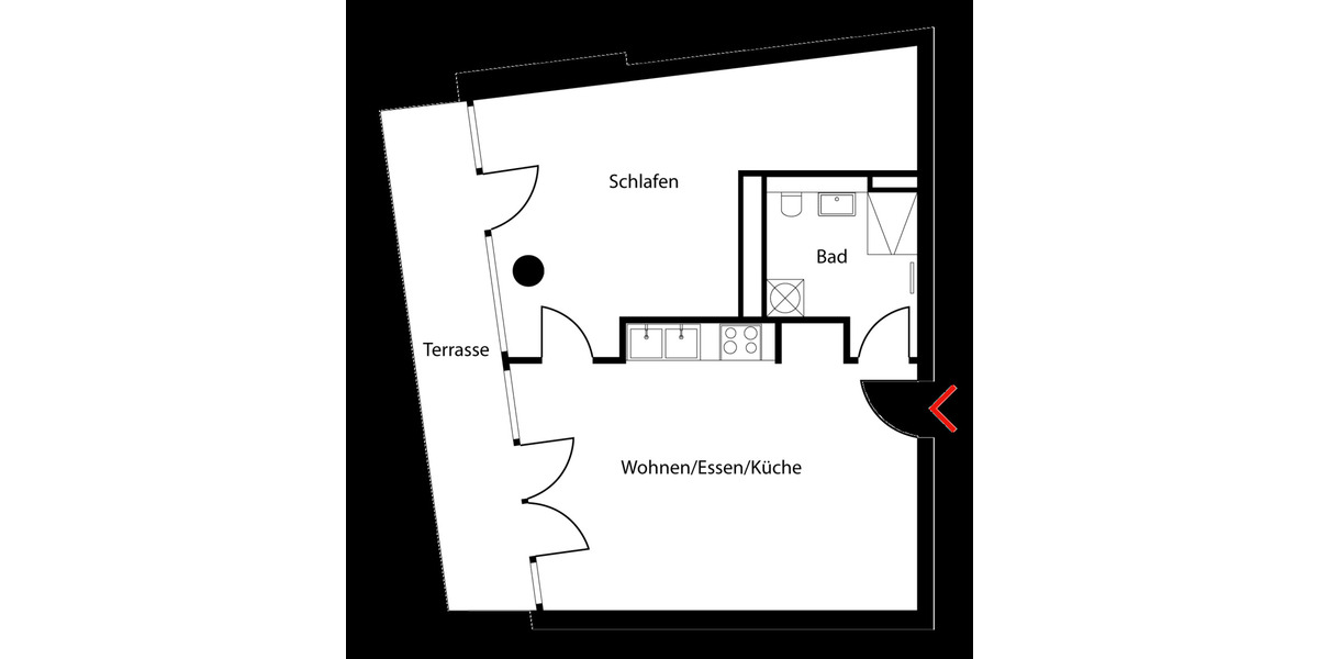 Etagenwohnung Berlin Mitte - 2 Zimmer, 59 m&sup2;, 425.000&euro; | Angebot:26906273