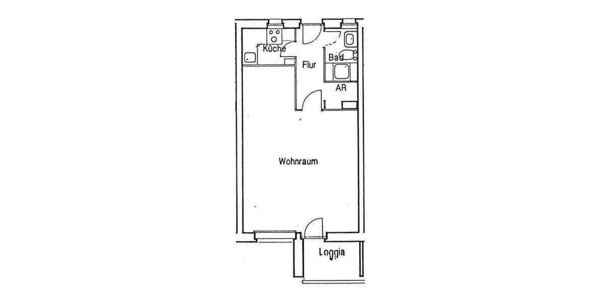 Etagenwohnung Berlin Mitte - 1 Zimmer, 36 m&sup2;, 185.000&euro; | Angebot:26875717
