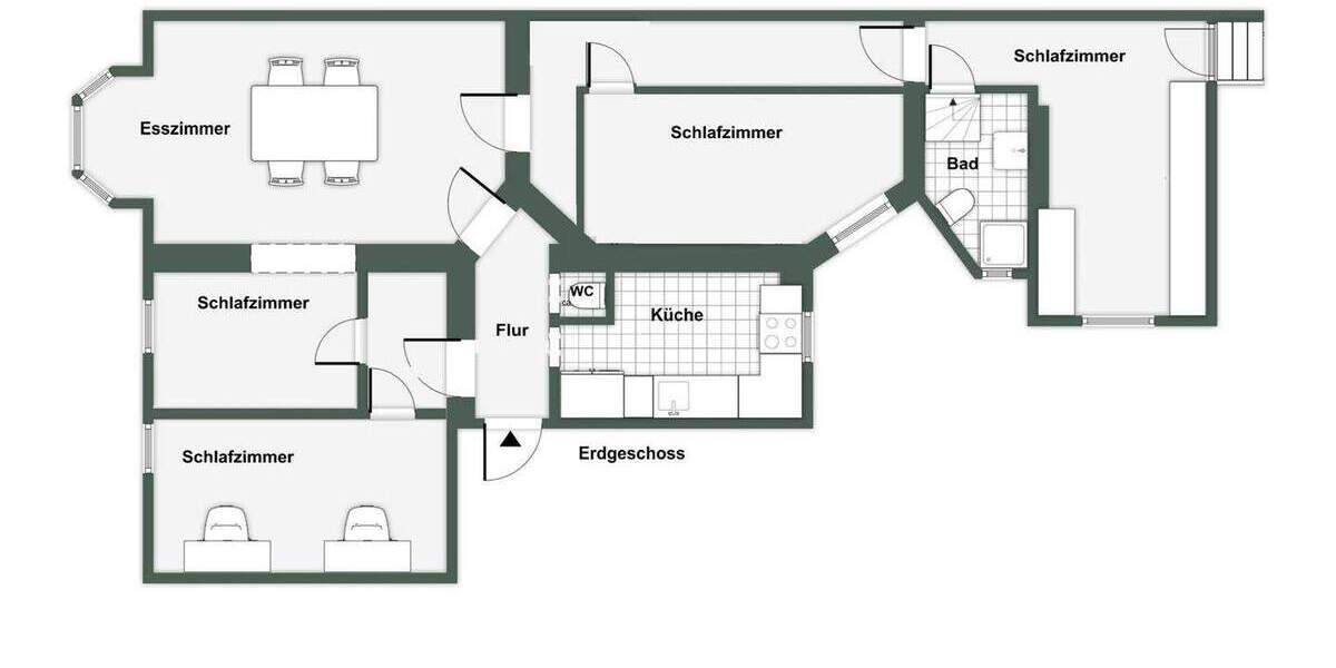 Mehr Altbau geht nicht - 4-5 Zimmer möglich nähe Bergmannkiez 5 zimmer