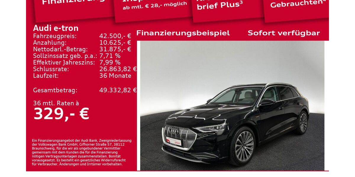 Audi e-tron 51.700 km 36.500 &euro; Berlin 10587
