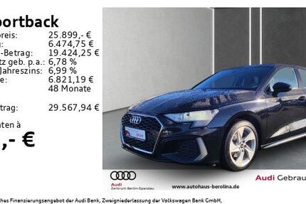 Audi A3 31.087 km 24.879 &euro; Berlin 13581