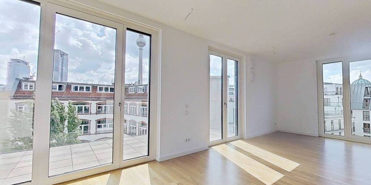 Etagenwohnung Berlin Mitte - 3 Zimmer, 100 m&sup2;, 3.425&euro; | Angebot:26841632
