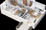 Etagenwohnung Falkensee - 2 Zimmer, 50 m&sup2;, 240.000&euro; | Angebot:25664876