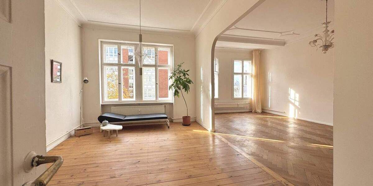 Etagenwohnung Berlin Gesundbrunnen - 3 Zimmer, 118 m&sup2;, 650.000&euro; | Angebot:23496001