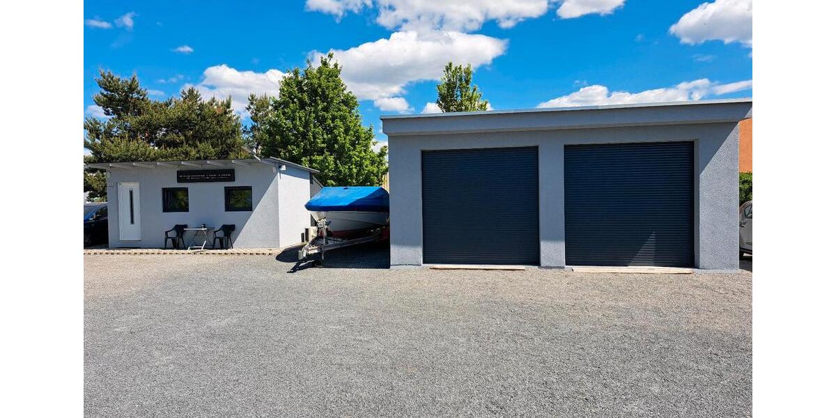 Autoplatz Freifläche mit Büro Garage Top Lage in Nauen zimmer