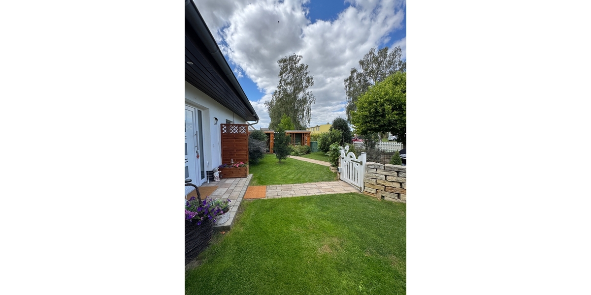Provisionsfrei! Mediterranes Landhaus mit Wohlfühlgarten und Wellnessbereich in Nauen-Wachow - Einfamilienhaus Nauen | Angebot:27208594