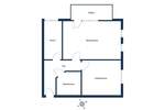 Etagenwohnung Nuthetal Saarmund - 2 Zimmer, 56 m&sup2;, 189.000&euro; | Angebot:25773309
