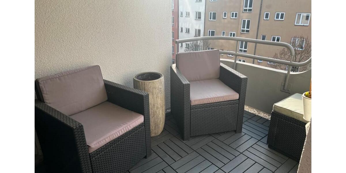 Etagenwohnung Berlin Friedrichshain-Kreuzberg - 1.5 Zimmer, 42 m&sup2;, 1.500&euro; | Angebot:26170000