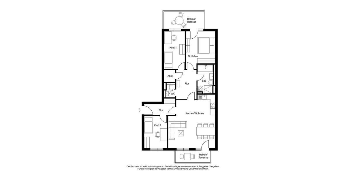 Etagenwohnung Berlin Siemensstadt - 4 Zimmer, 98 m&sup2;, 1.674&euro; | Angebot:25268131
